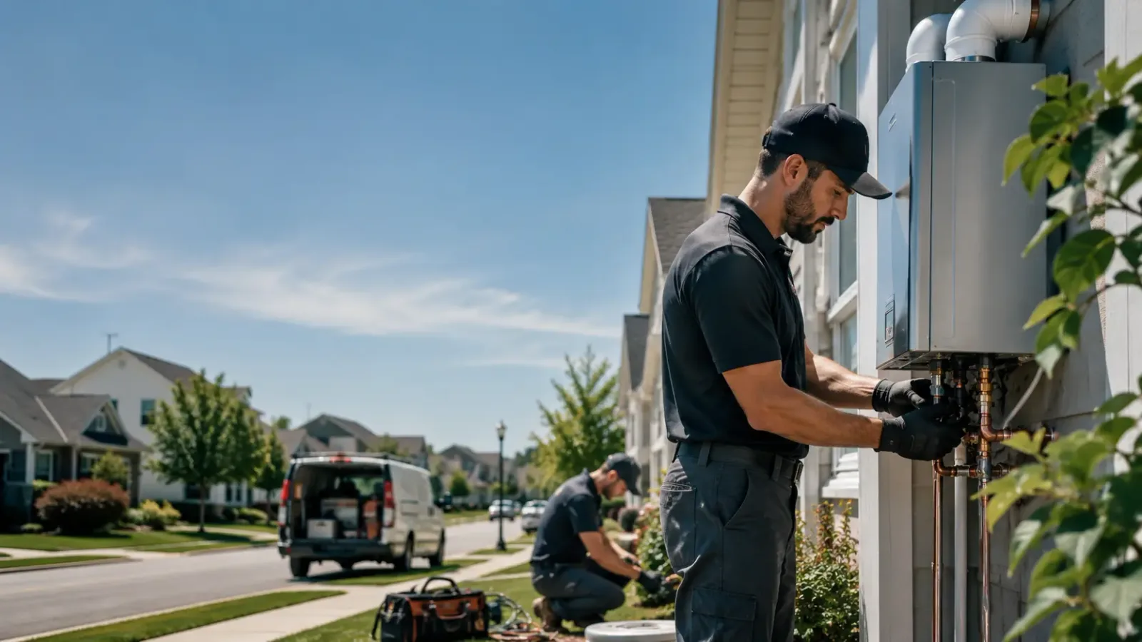 Tankless Water Heater Installation in Stratford, CA